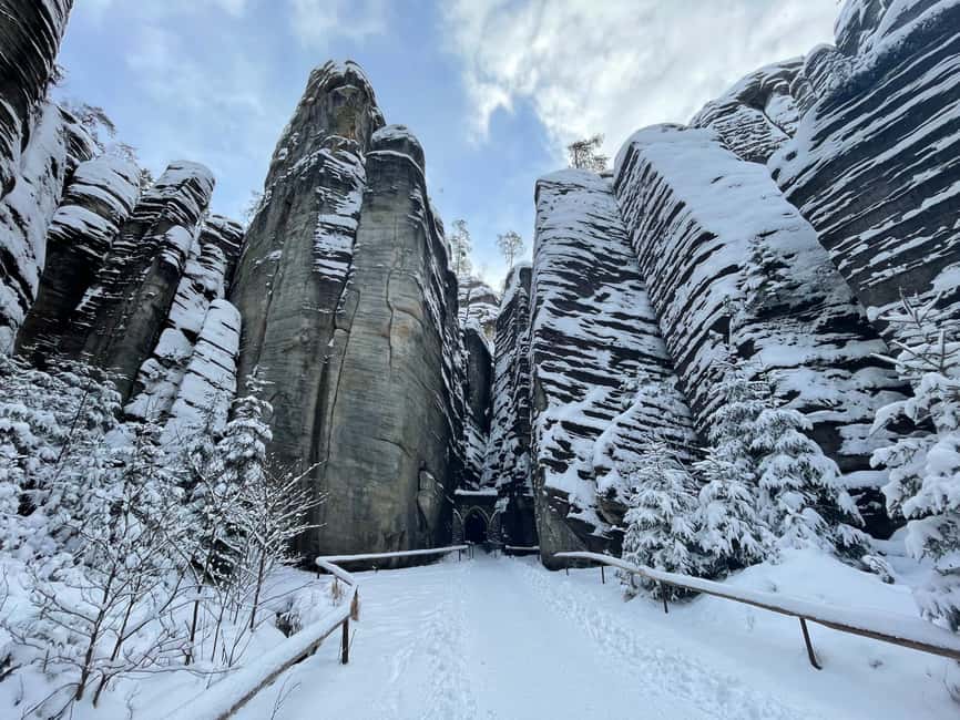 Adršpach: The Chronicles of Narnia Tour with Guide - Forest, gorges, and the waterfall near Goethe’s stop