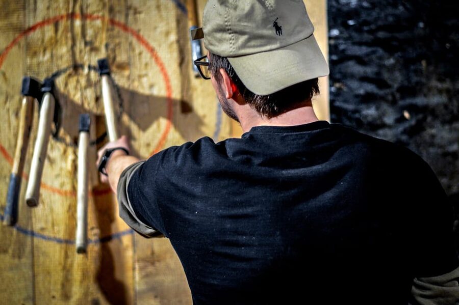 Axe Throwing Experience in Gdansk - Learning the technique before chasing the bullseye