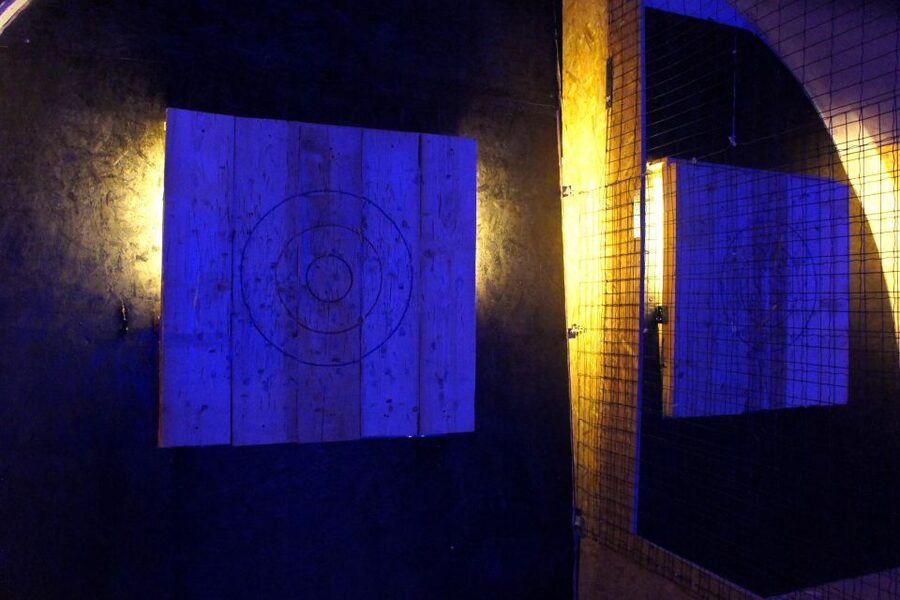 Axe Throwing Experience in Gdansk - The private competition keeps everyone involved