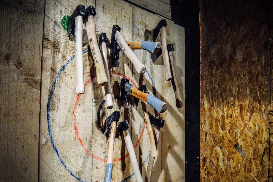 Axe Throwing Experience in Gdansk - The opening safety briefing sets the tone