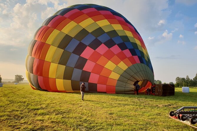 Balloon flight day tour from Warsaw - The balloon flight over the winding Narew