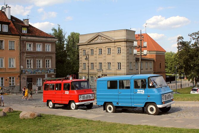 Best of Warsaw - private tour by retro minibus with hotel pickup - The Barbican shows how carefully Warsaw was rebuilt