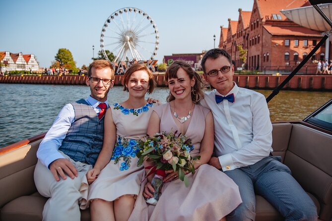 Boat Tour in Gdańsk – Explore the Historic Motława River - Captain Karolina and the feel of Baby Blue