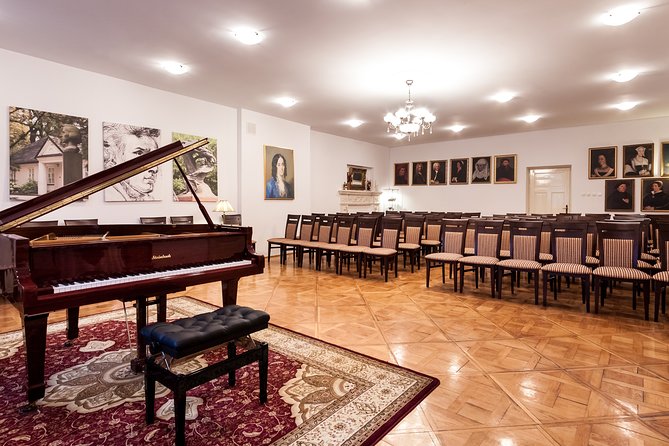 Chopin Piano Concert at Chopin Gallery with a Glass of Wine - Value at About $15.73