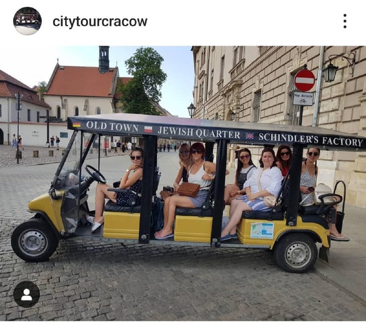 City Tour Cracow , golf car . Private full tour !! - Price, timing, and who gets the best value