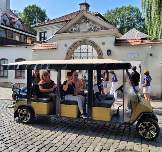 Cracow sightseeing tour by electric golf cart - Why the golf cart works well in Krakow