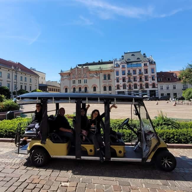 Cracow sightseeing tour by electric golf cart - Kazimierz, Krakow’s former Jewish quarter
