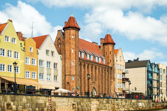 Cruises on the Motlawa River - Fish Market, churches, and the postwar ship