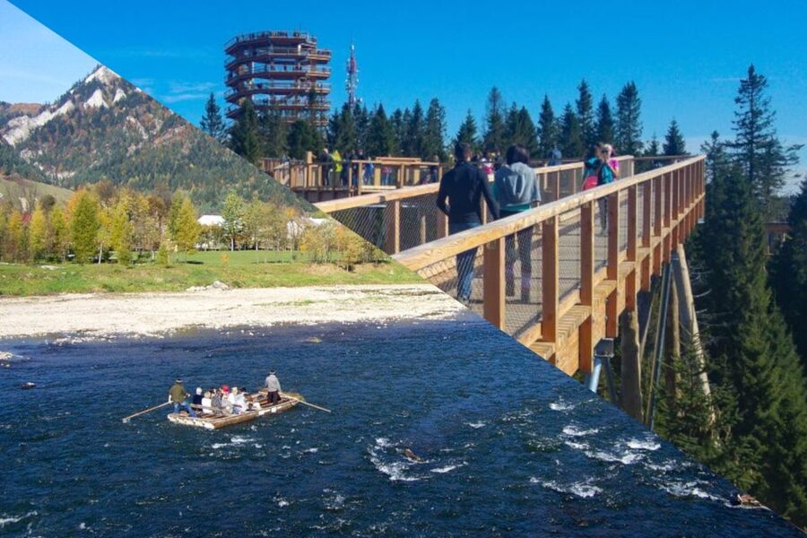 Dunajec River Gorge Rafting and Tree Top Walk from Krakow - Two mountain worlds in one day