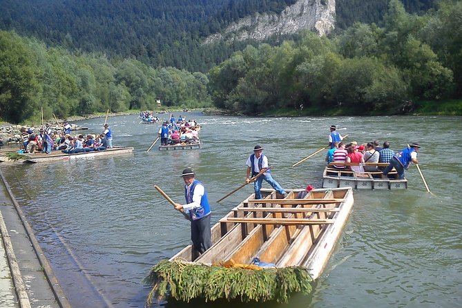 DUNAJEC River Gorge traditional rafting, PRIVATE TOUR from Krakow - What the private format is worth