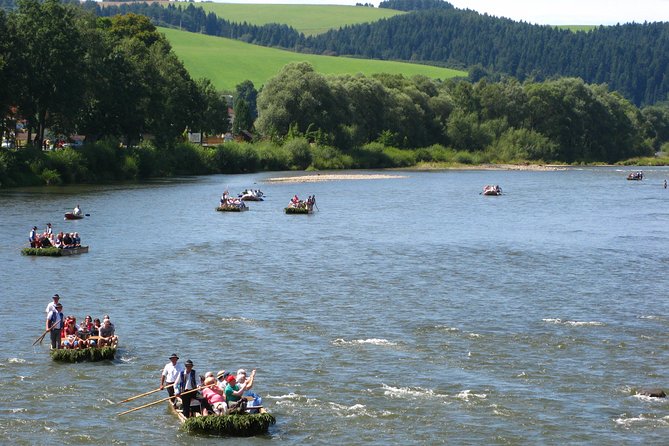 DUNAJEC River Gorge traditional rafting, PRIVATE TOUR from Krakow - Sromowce Niżne and the traditional raft