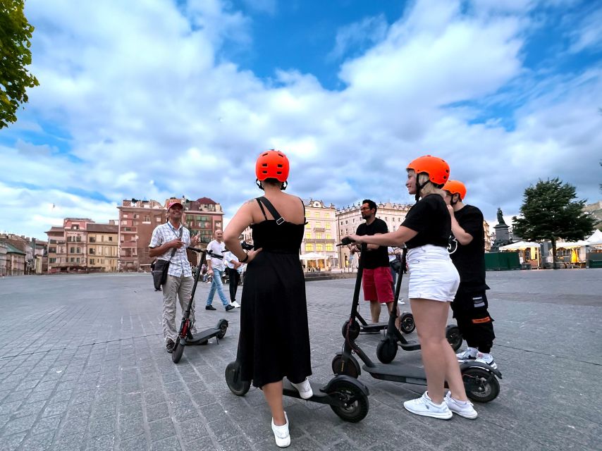 Electric Scooter Tour: Gdańsk Shipyard - 1,5-Hour of Magic! - Riding Through Gdańsk’s Shipyard District