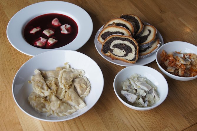 Flavours of Polish Christmas: 4 course dinner + cooking class - Making pierogi from dough to dinner