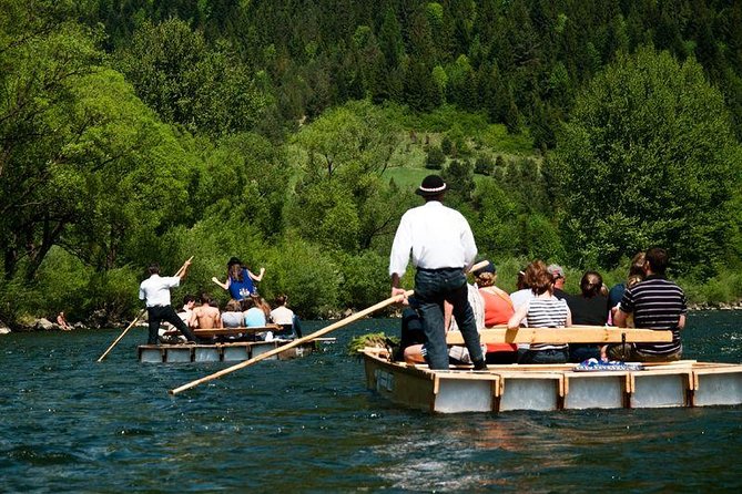 From Krakow: Dunajec River Rafting in Pieniny Mountains - What the two-hour raft ride is like