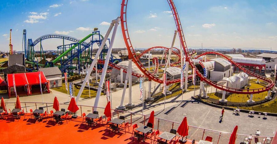 From Krakow: Energylandia Amusement Park Ticket & Transport - The Little Kids Zone and family attractions