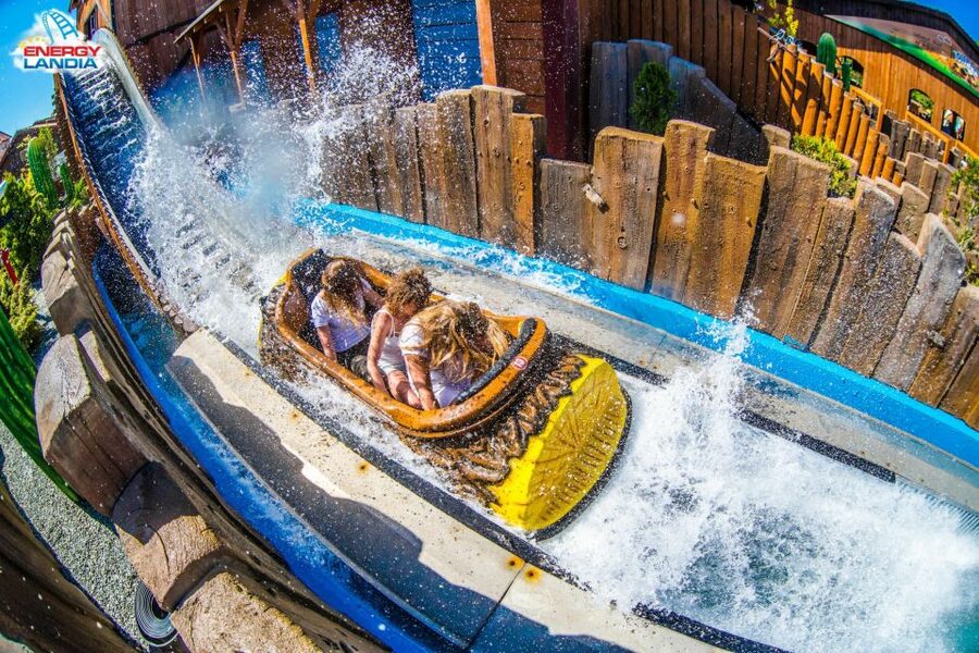 From Krakow: Energylandia Amusement Park Ticket & Transport - Shows, pools, and the parts between rides