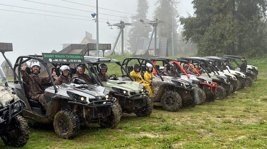 From Krakow: Off-road adventure and relax at thermal baths - The Can-Am ride in the Tatra Mountains