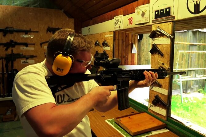 From Krakow: Shooting Range with transfer (hotel pick up) - Choosing between pistols, rifles, and shotguns