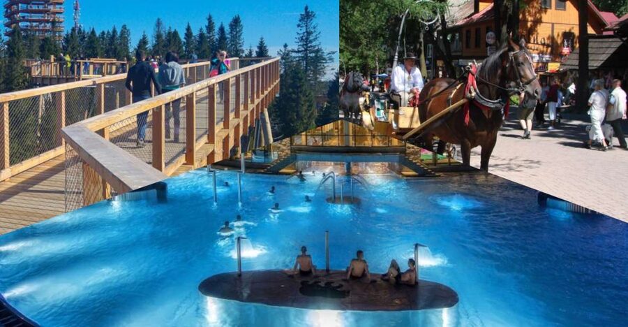From Krakow: Slovakia Treetop Walk, Zakopane & Thermal Spa - What the $318 price really covers