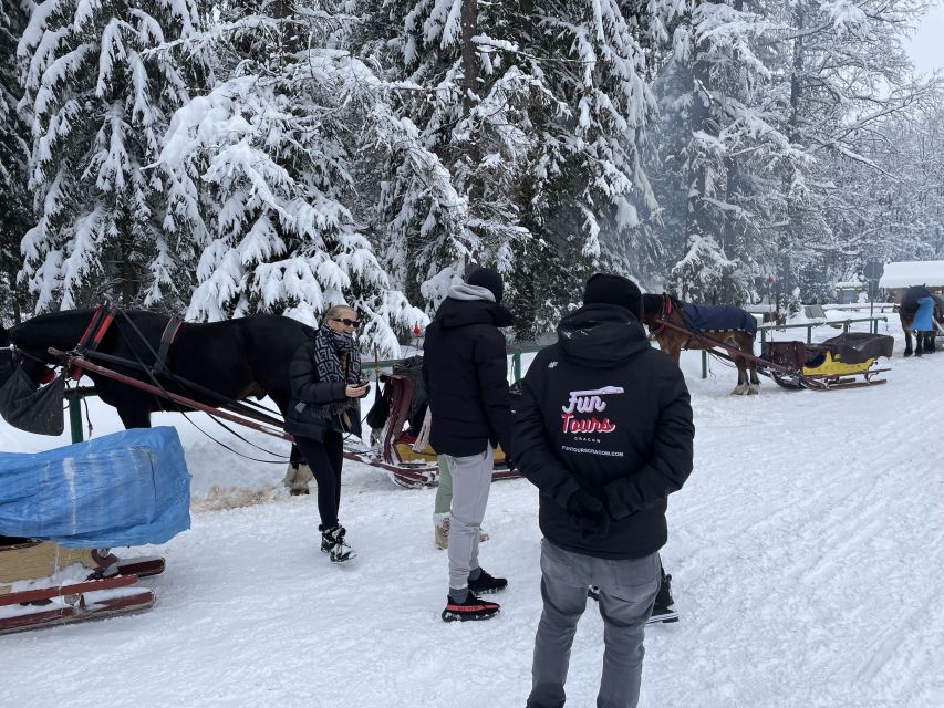 From Krakow: Snowmobile, Zakopane & Chochołowskie Baths - Guides who keep the day moving