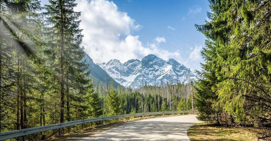 From Krakow: Tatra Mountains and Morskie Oko Hike - The 9-kilometer road to Morskie Oko