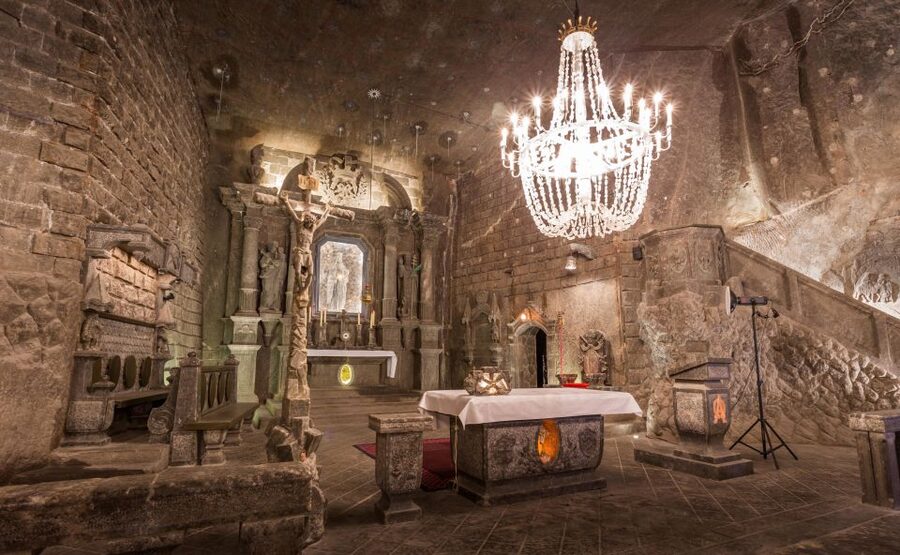 From Krakow: Wieliczka Salt Mine Small Group Guided Tour - The first 378 stairs