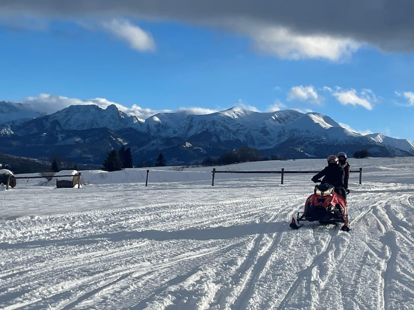 From Krakow: Zakopane Snowmobile NIGHT Ride, Bonfire, - The guides and the feel of the day
