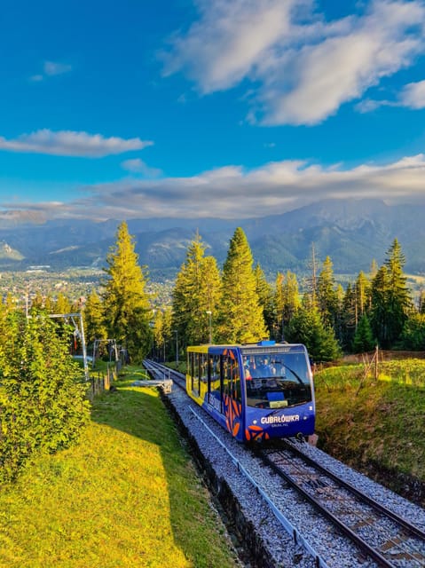 From Krakow: Zakopane Tour with Cable Car + Tasting & Pickup - Riding the Gubałówka funicular