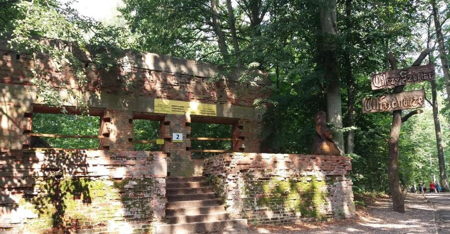 From Warsaw: Tour of the Wolf's Lair, Hitler's HQ by Car - Entering an 800-hectare wartime compound