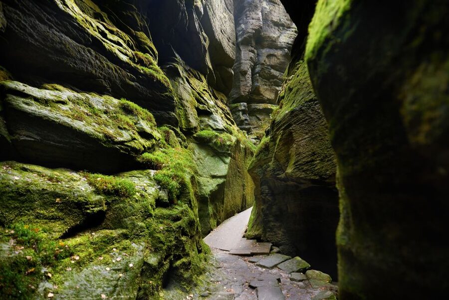 From Wroclaw: Hiking Trail in Rock City Adrspach - The two to three hour loop through the rocks