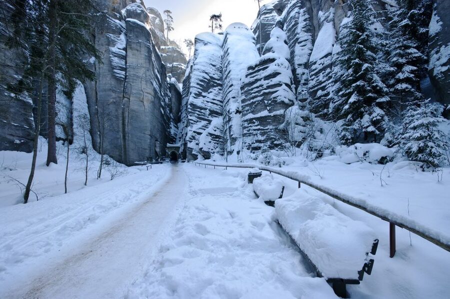 From Wroclaw: Hiking Trail in Rock City Adrspach - Climbing for the panoramic view
