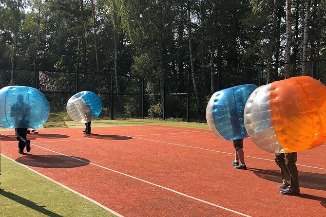 Gdansk: Bubble Football with Hotel Transfers - The match: more bumping than beautiful football