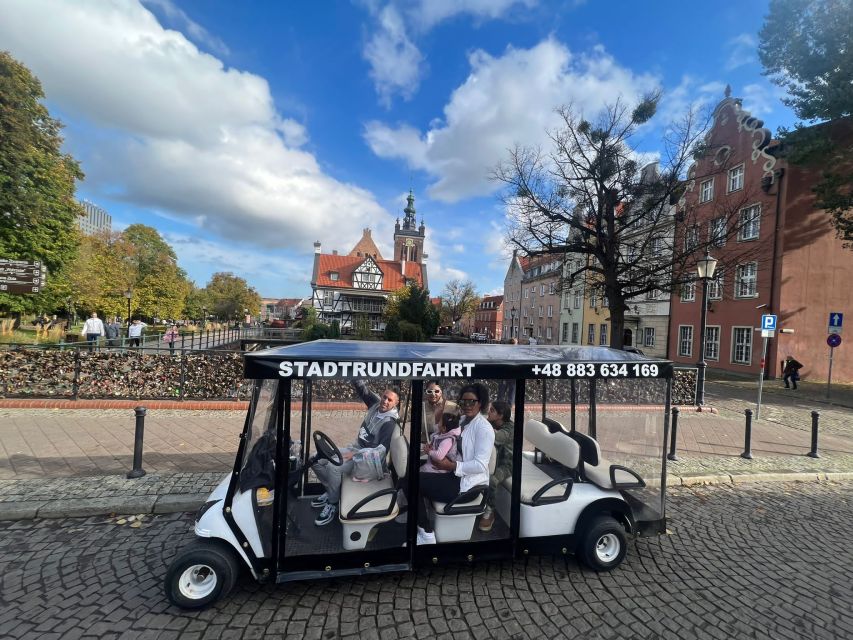 Gdansk: City Sightseeing Tour by Golf Cart/Buggy Guided Tour - What $40 gets you