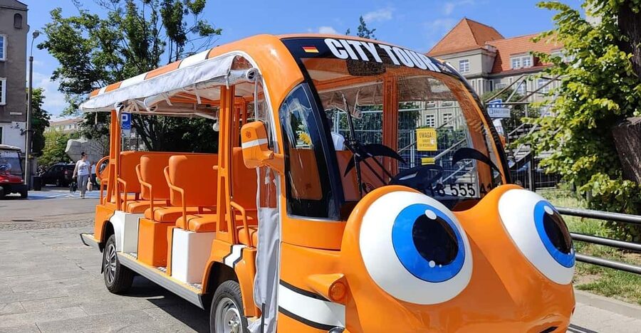 Gdansk: City Sightseeing Tour Eco Electric Buggy Golf Cart ! - Key points at a glance