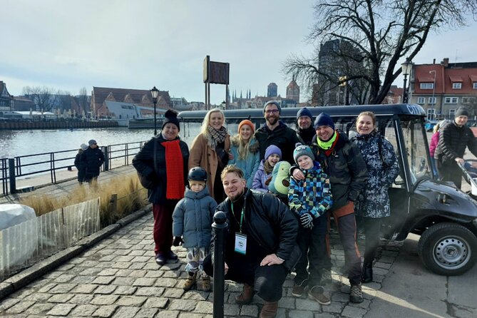 GDANSK City Tour by Golf Cart Live Guide & City Sightseeing 90min - Gdansk Shipyard and Walowa