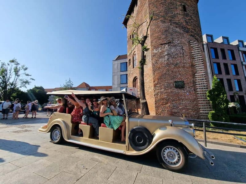 Gdansk: City Tour Sightseeing Golf Cart Main City District - The Royal Road: Highland Gate to the Golden Gate