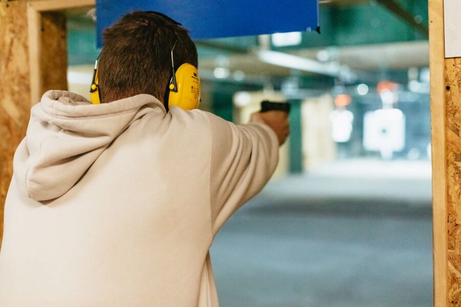 Gdańsk: Extreme Gun Shooting Experience with Transfers - Choosing between Basic, Rambo, and Terminator