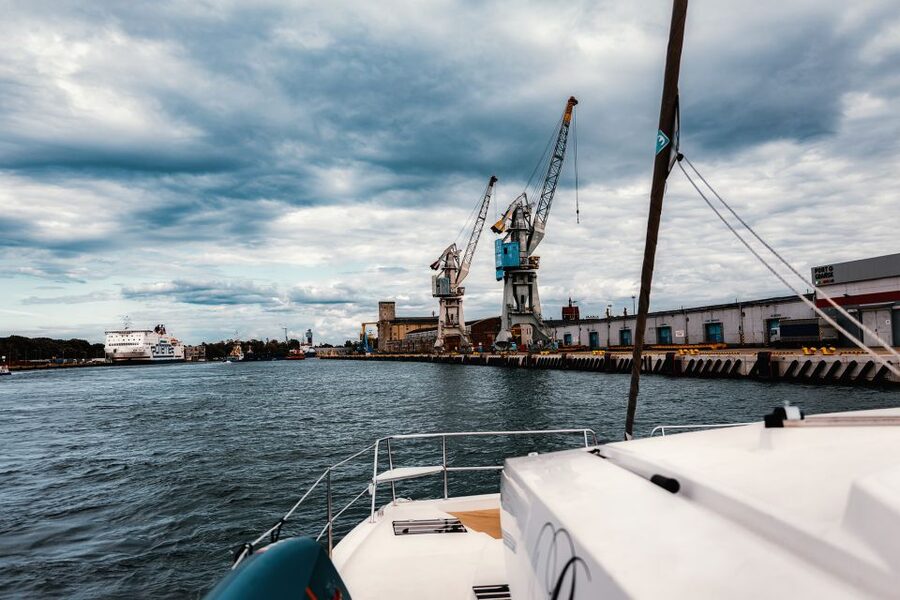 Gdańsk: Motlawa and Port yacht cruise with Welcome Drink - Is 50 minutes long enough?
