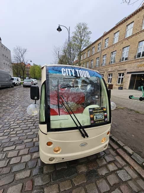 Gdansk: PartyBus in BuggyBus & Alcohol Included & Top Fun - Starting in Śródmieście with pickup included