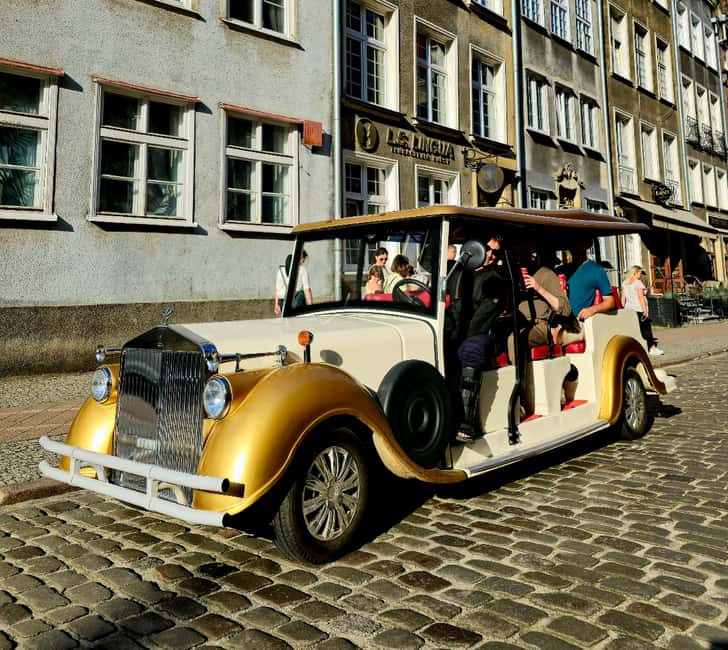 Gdansk:Private Beer City Tour Sightseeing By Golf Cart - Why a golf cart works well in Gdansk