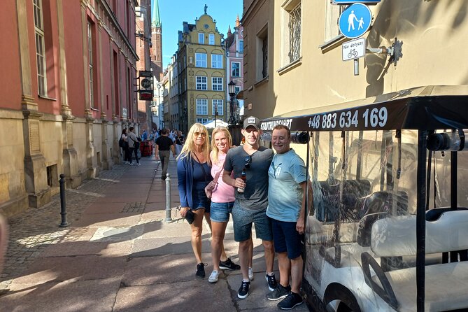 Gdansk: Private City Sightseeing Tour by Buggy/Cart LIVE GUIDED - Churches, the Great Mill, and the Market Hall