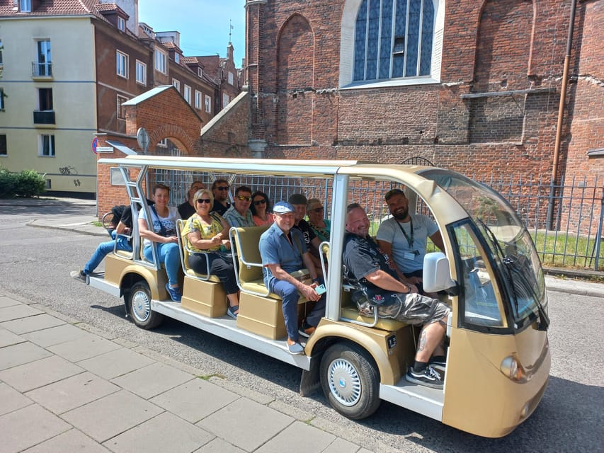 Gdansk: Private Top City Tour by Electric Cart & Live Guided - The Motława waterfront and the old crane
