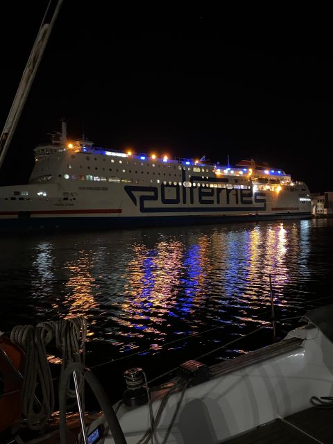 Gdansk: Scenic Evening Yacht Cruise with Welcome Drink - Wisłoujście Fortress and Westerplatte from the yacht