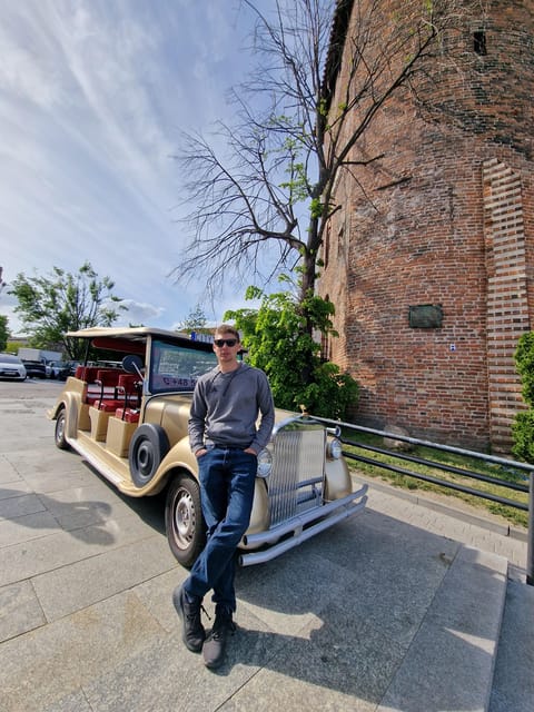 Gdansk: Shared or Private City Tour Sightseeing By Golf Cart - The riverfront, Great Mill, and old port crane