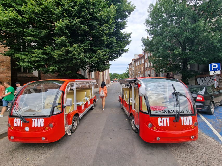 Gdansk: Shared or Private City Tour Sightseeing By Golf Cart - Katownia and the city’s historic entrances