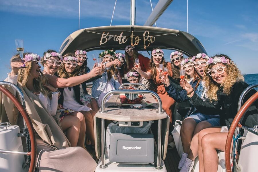 Gdańsk/Sopot: Private Boat Party - A private deck changes the mood