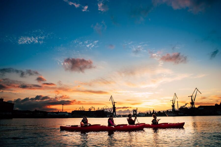 Gdansk: Sunset Kayak Tour - Key points to know before you book