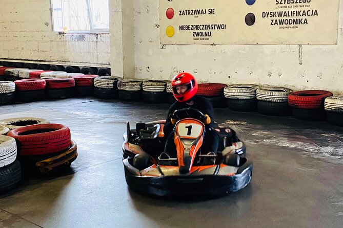Go Karting Krakow 3x8min/pp + roundrip transfer - Three races, not one long run