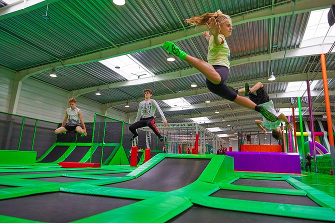 GOjump MEGAPARK Kraków-Sikorki - 1 hour Trampoline Park ticket - Fifteen attractions give the hour real variety