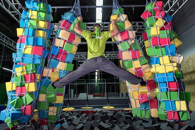 GOjump MEGAPARK Kraków-Sikorki 1h ticket: GOair Inflatable Park - Key points before you book